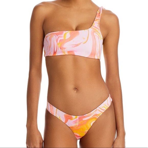 Aqua Bikini — Swirl Print - Picture 1 of 3